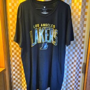 Fanactics Los Angeles Lakers Black T-Shirt Size XL